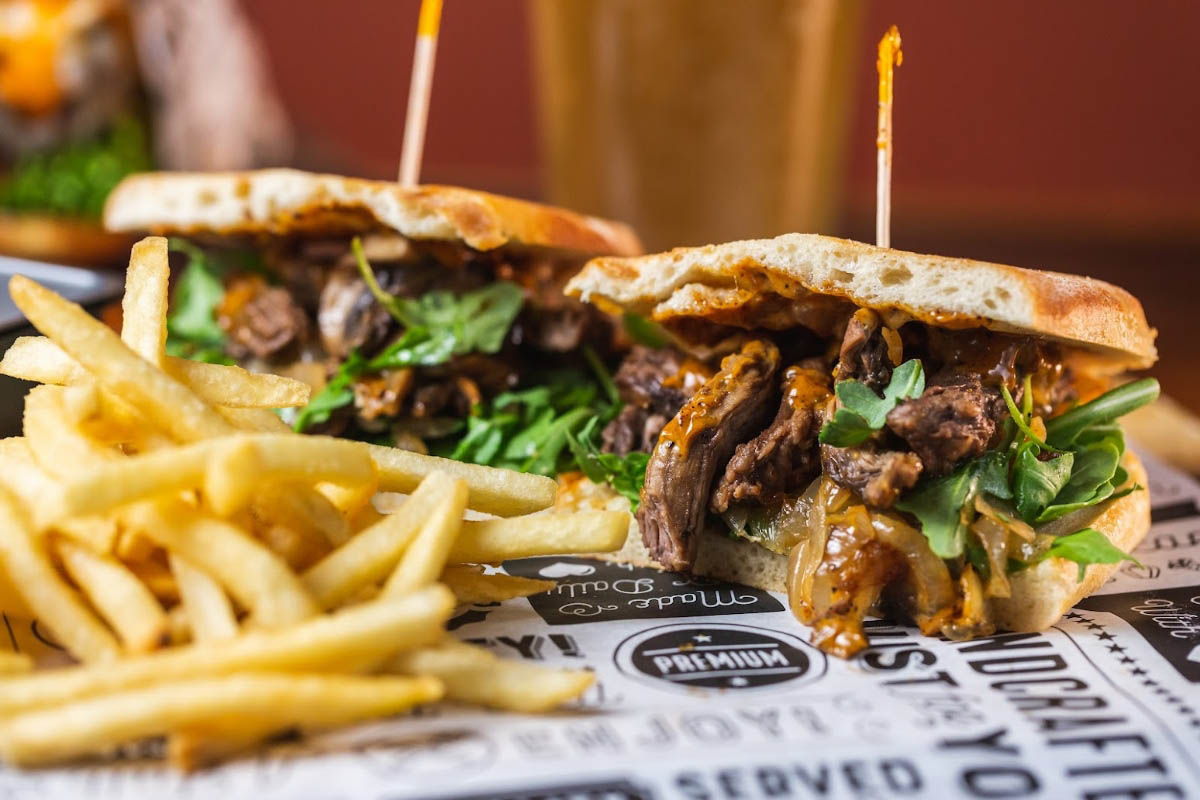 Skirt Steak Sandwich